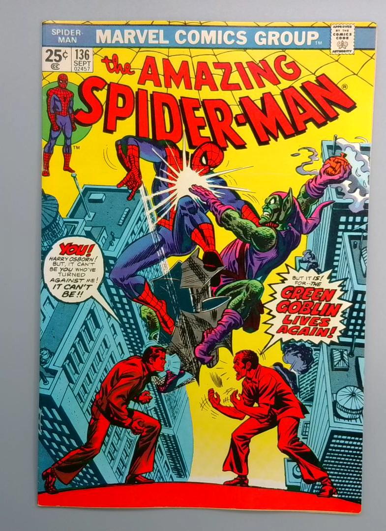 Amazing Spider-Man #136 NM- 1st Appearance of 2nd Green Goblin Marvel 1974
