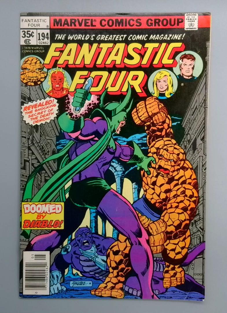 Fantastic Four #194 Marvel 1978