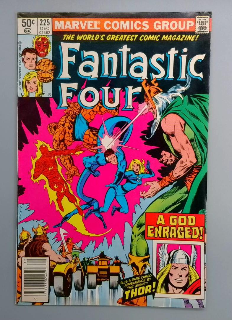 Fantastic Four #225 VF Newsstand Edition Marvel 1980