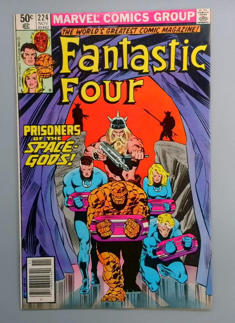 Fantastic Four #224 Newsstand Edition Marvel 1980