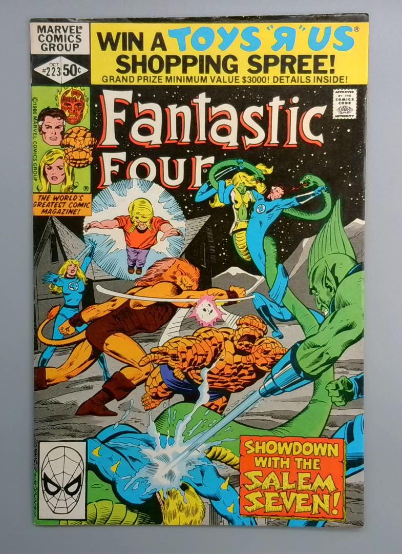 Fantastic Four #223 Newsstand Edition Marvel 1980
