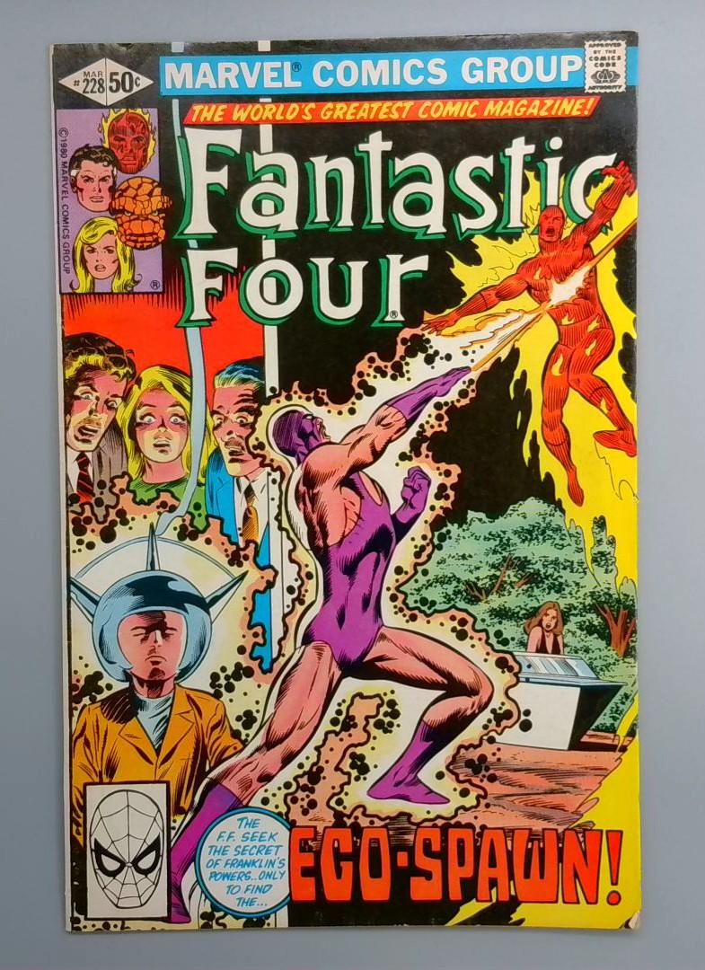 Fantastic Four #228 Direct Edition Marvel 1981