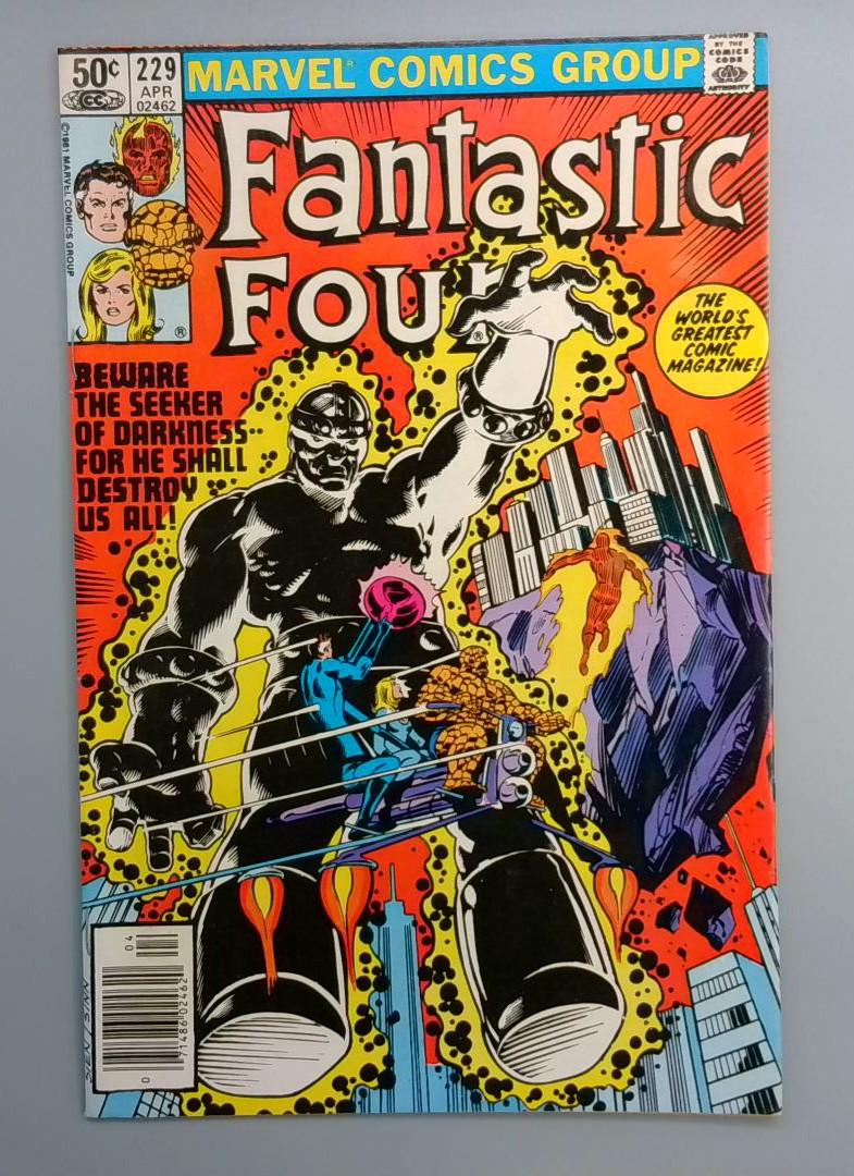 Fantastic Four #229 1st Appearance of Ebon Seeker Direct Edition Marvel 1981