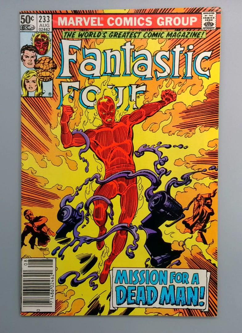 Fantastic Four #233 Newsstand Edition Marvel 1981