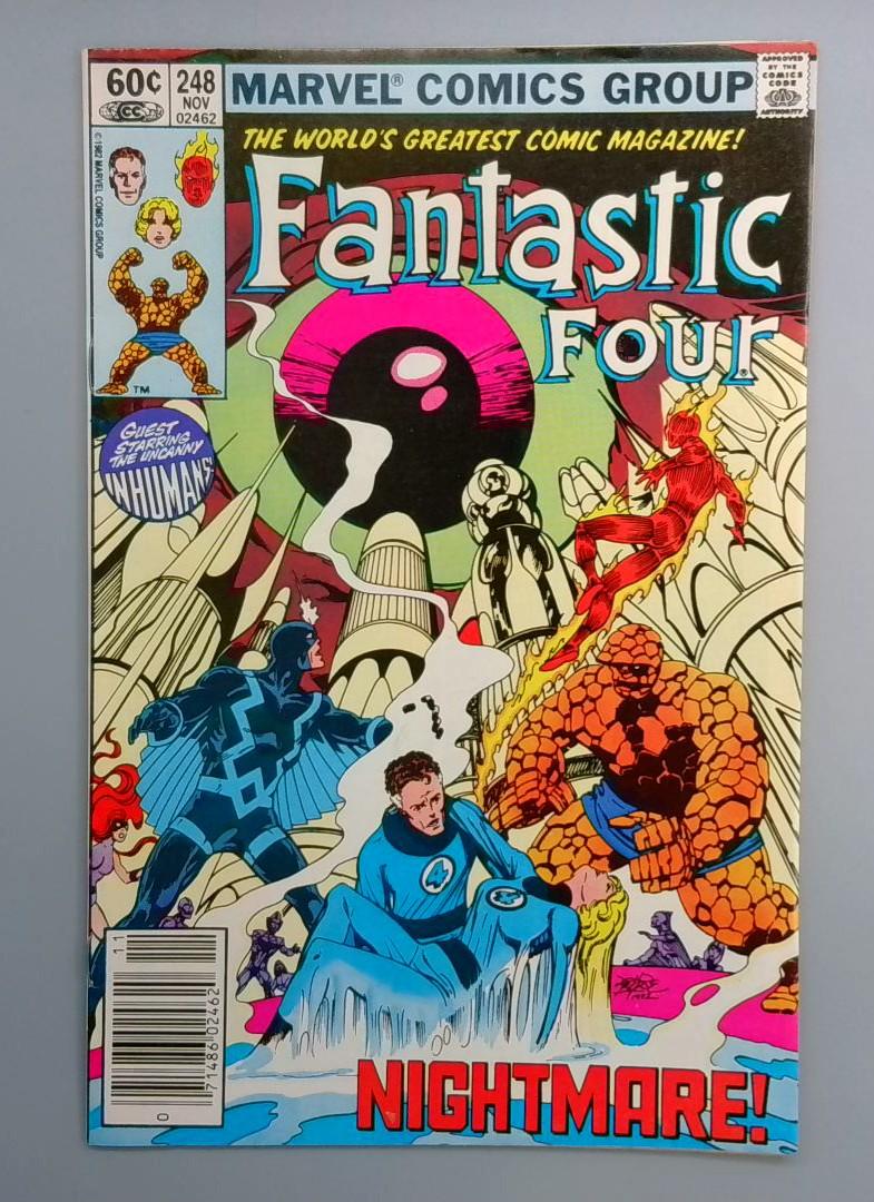 Fantastic Four #248 Newsstand Edition Marvel 1982