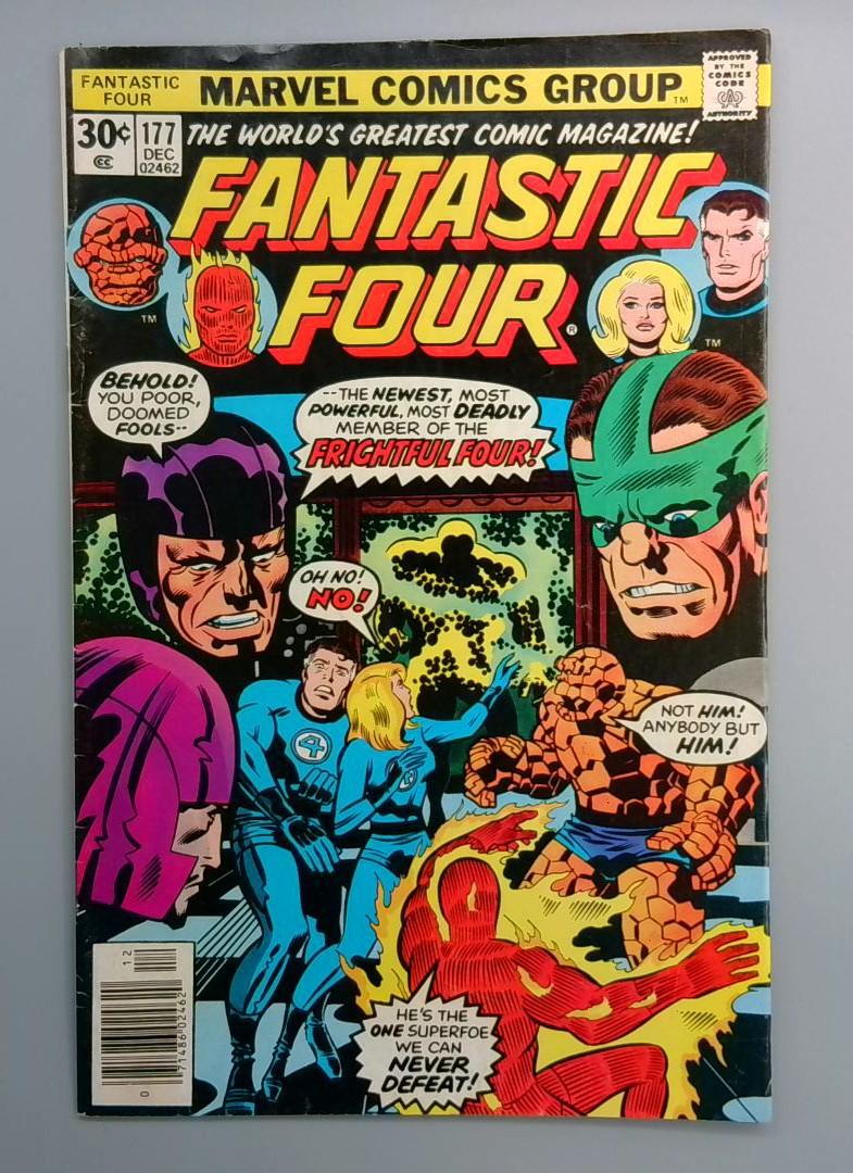 The Fantastic Four #177 1st Appearance of Texas Twister and Captain Ultra
