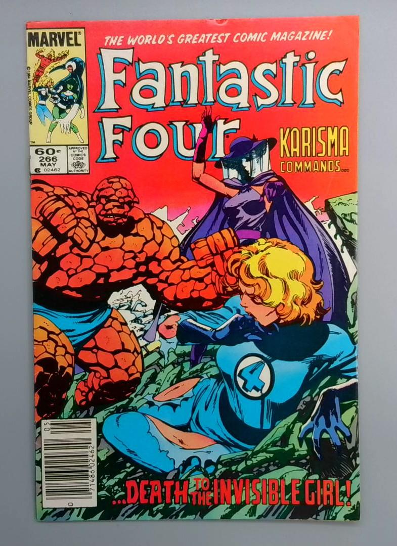 Fantastic Four #266 Newsstand Edition Marvel 1984