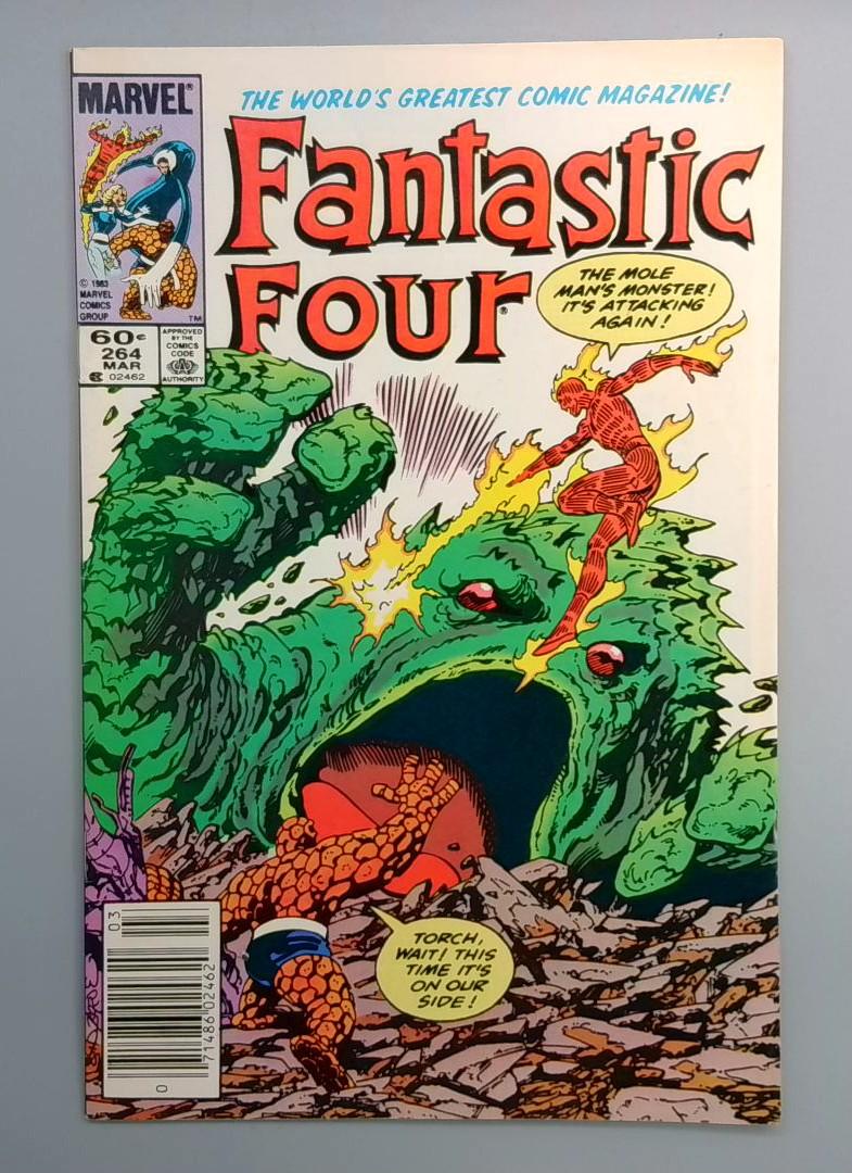Fantastic Four #264 Newsstand Edition Marvel 1984