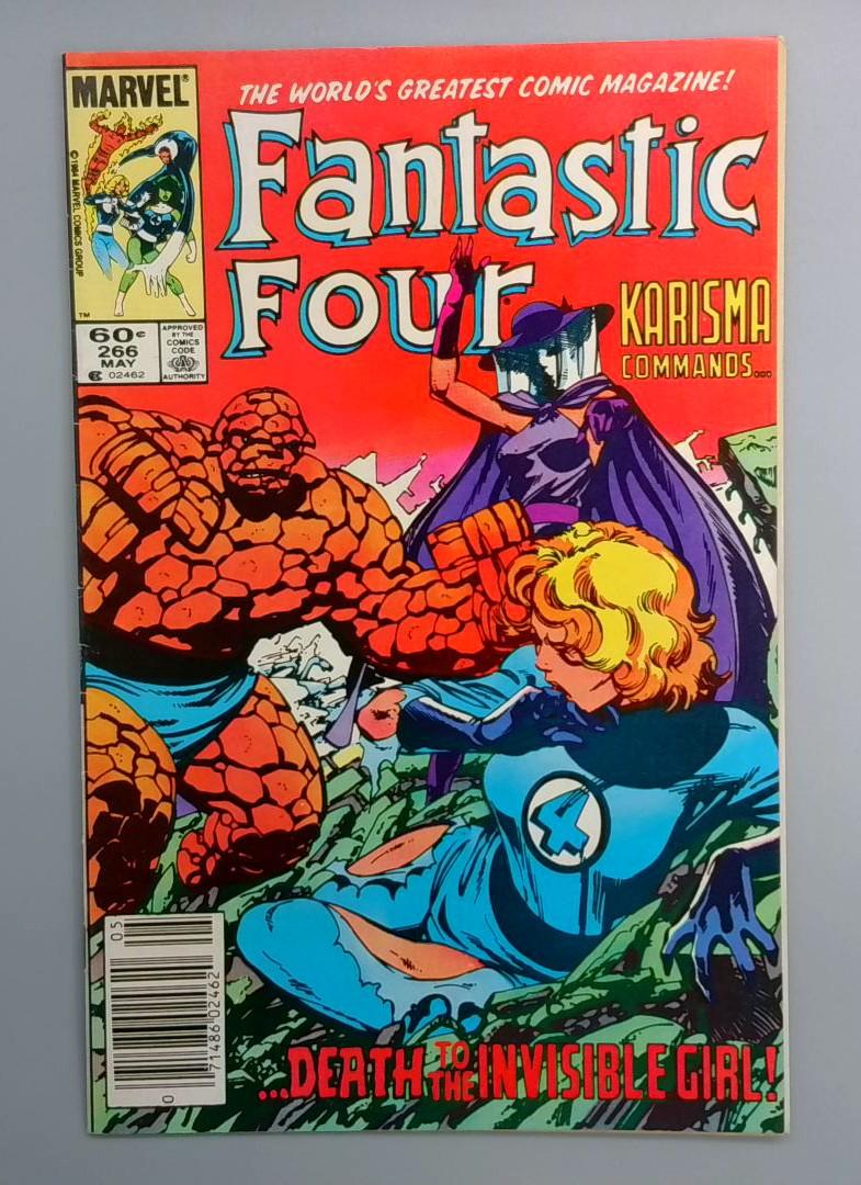 Fantastic Four #266 Newsstand Edition Marvel 1984 Copy2