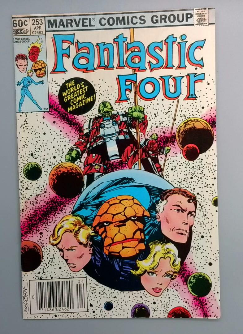 Fantastic Four #253 Newsstand Edition Marvel 1983