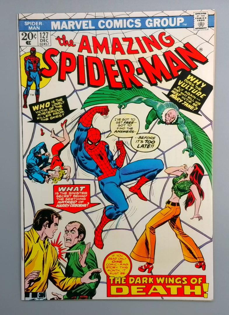 Amazing Spider-Man #127 VF+ 1st Appearance of Vulture Marvel 1973