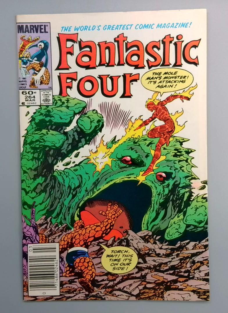 Fantastic Four #264 Newsstand Edition Marvel 1984