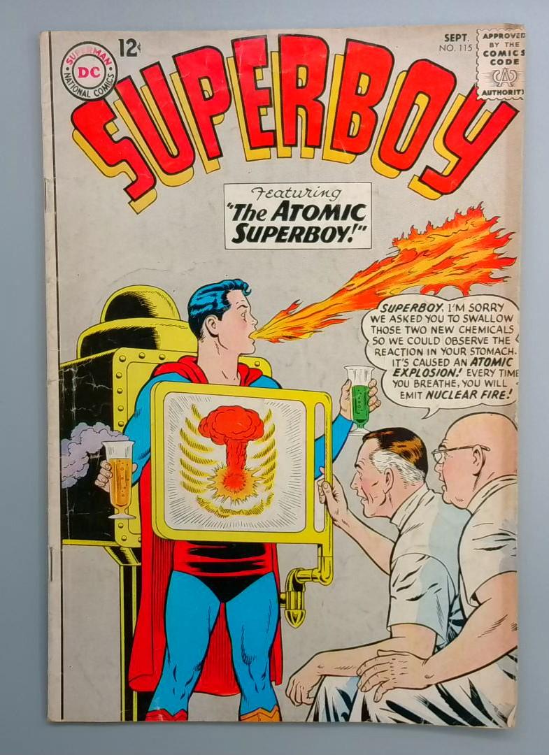 Superboy #115 VG DC 1964
