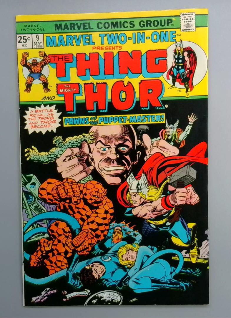 Marvel Two-In-One #9 1st Appearance of Radion Henri Sorel Marvel 1975
