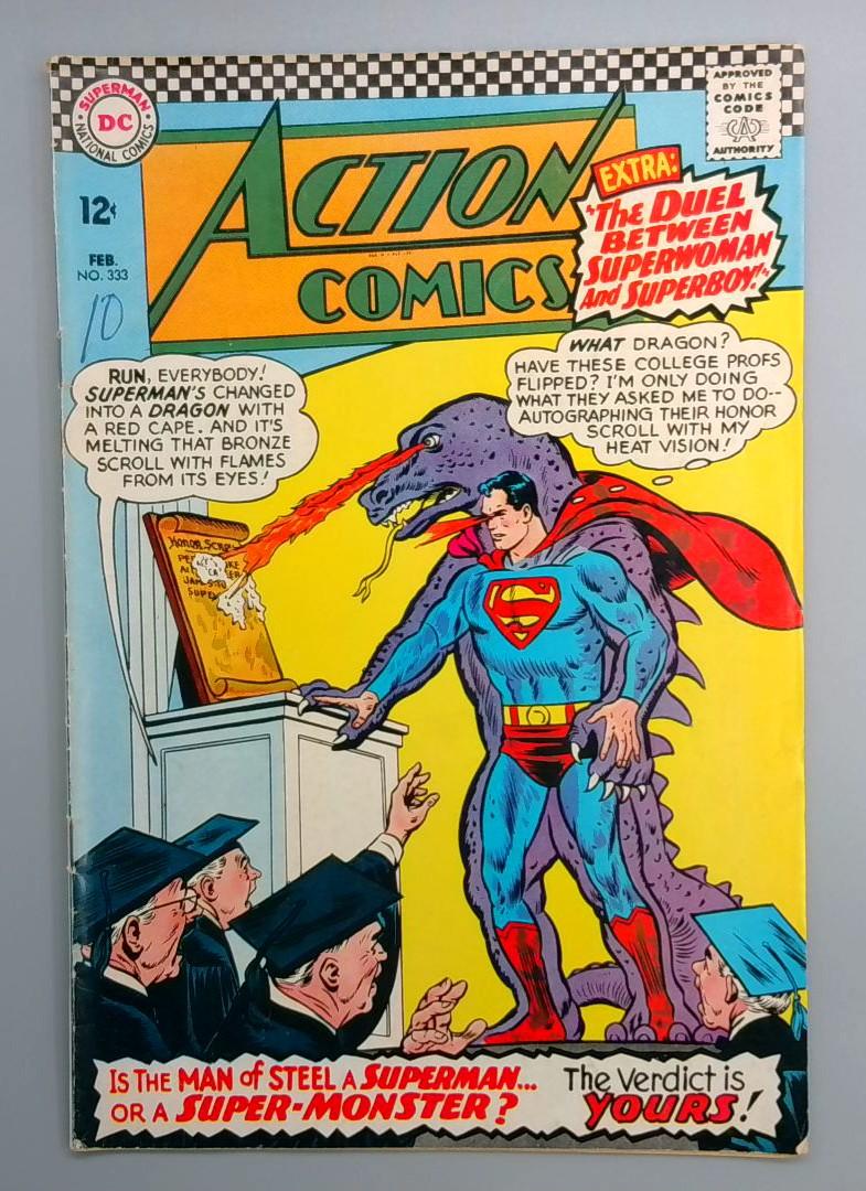 Action Comics #333 VG+ DC 1966
