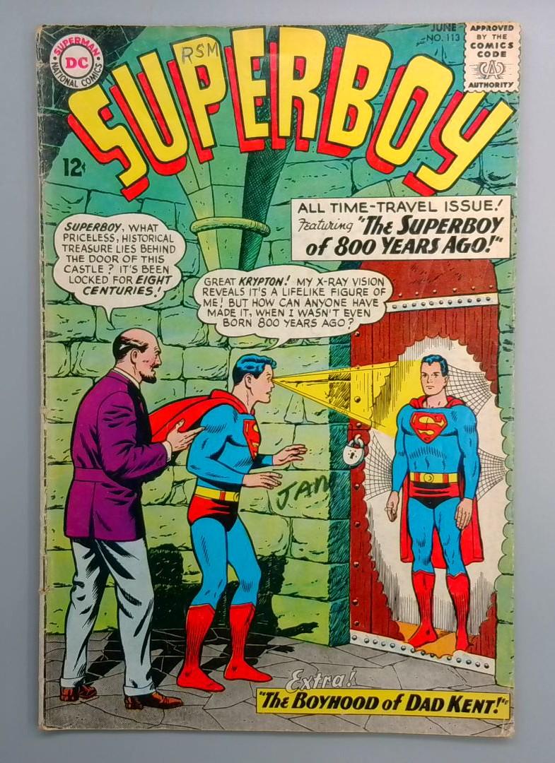 Superboy #113 VG DC 1964