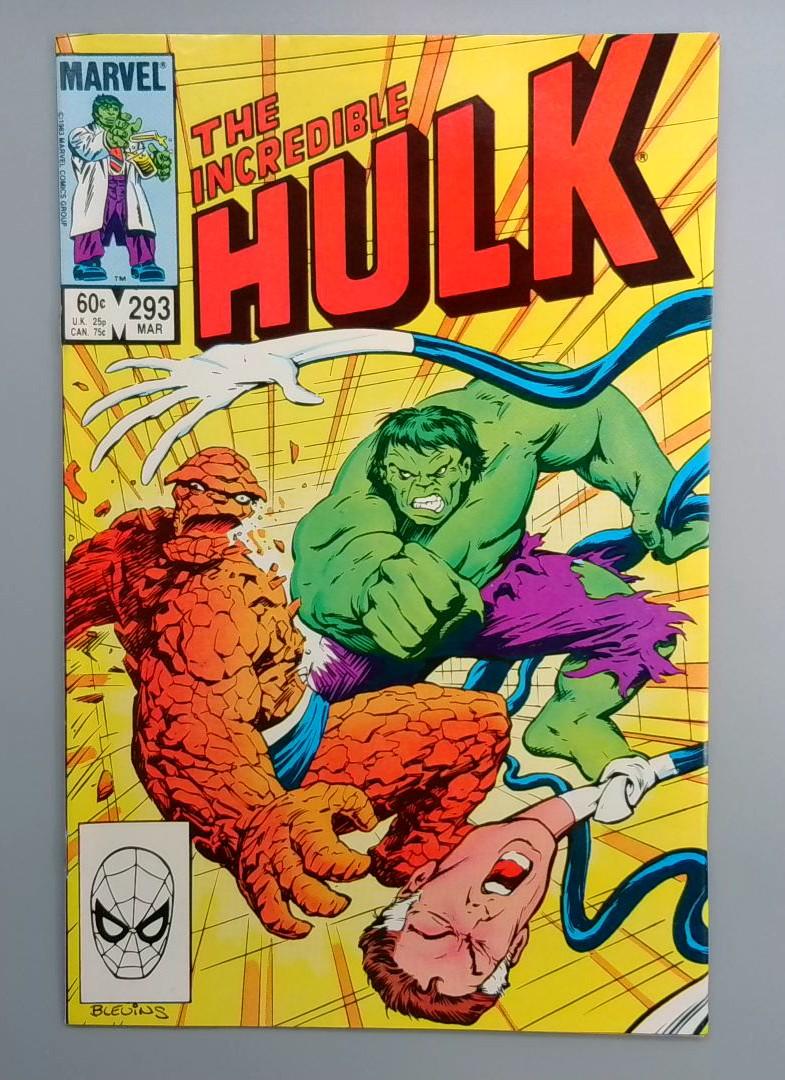 Incredible Hulk #293 VF Fantastic Four Marvel 1984