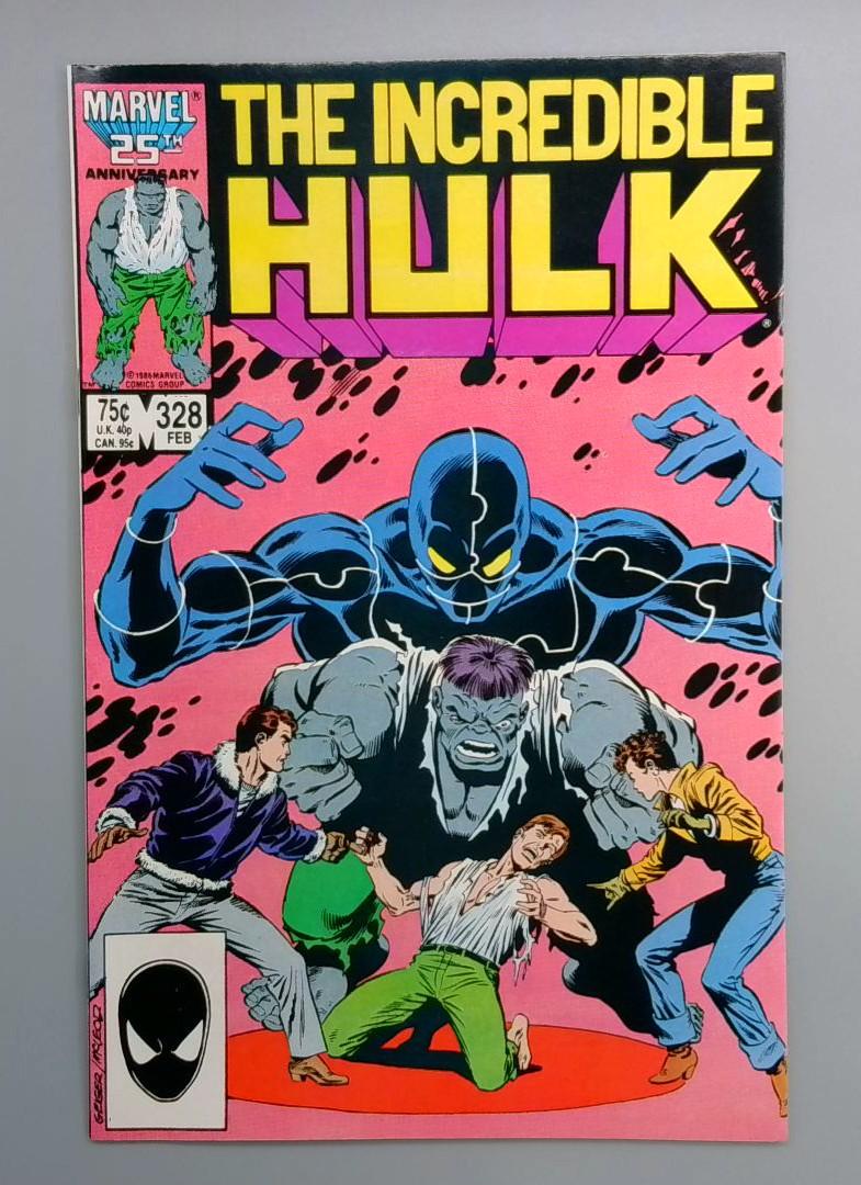 Incredible Hulk #328 NM- Gray Hulk Marvel 1987