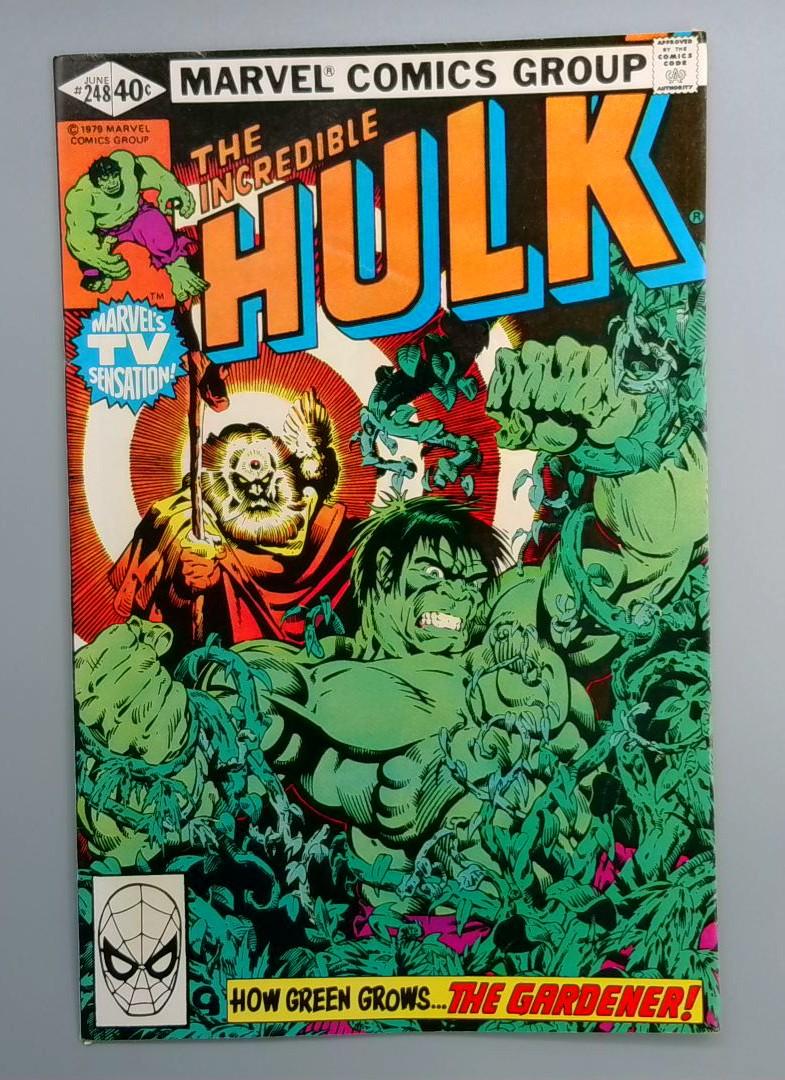 Incredible Hulk #248 VF the Gardener Appearance Marvel 1980
