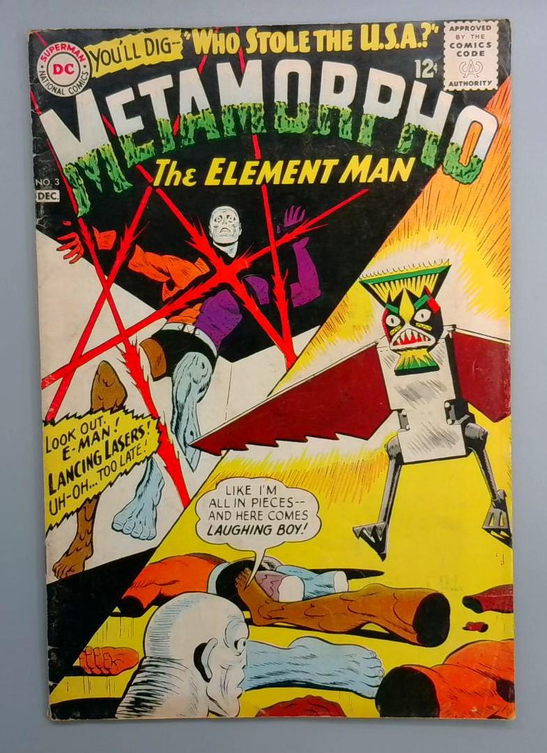 Metamorpho #3 VG/FN DC December 1965