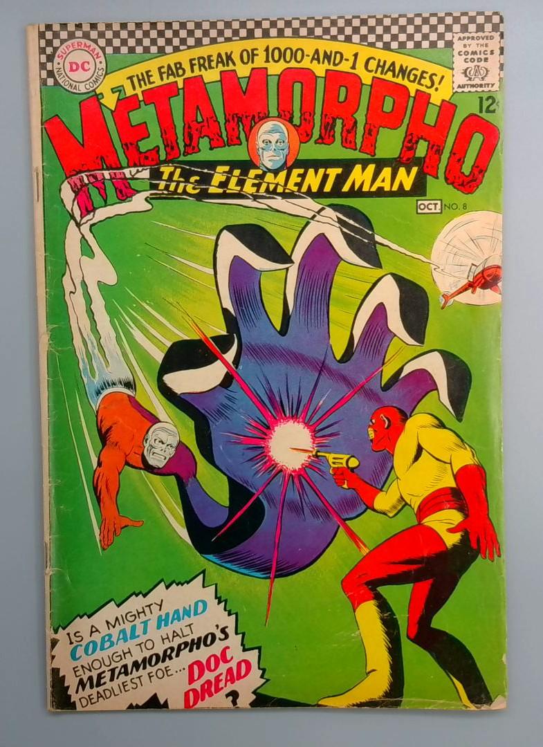 Metamorpho #8 VG DC Comics 1965