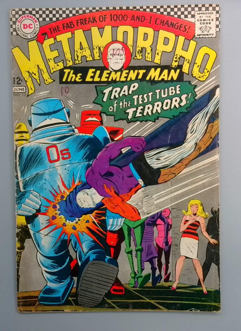 Metamorpho #12 VG+ DC Comics June 1966