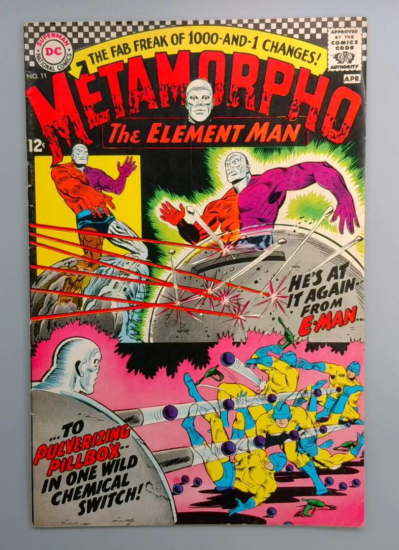 Metamorpho #11 FN- DC Comics April 1967