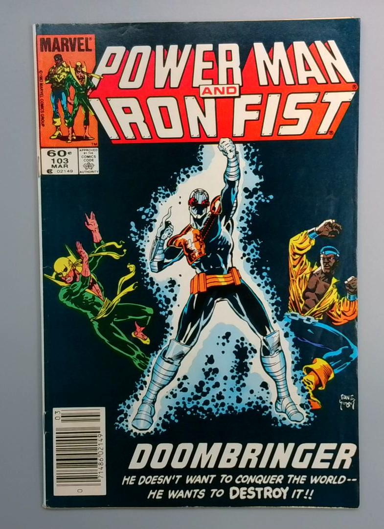 Power Man and Iron Fist #103 Newsstand Marvel 1986