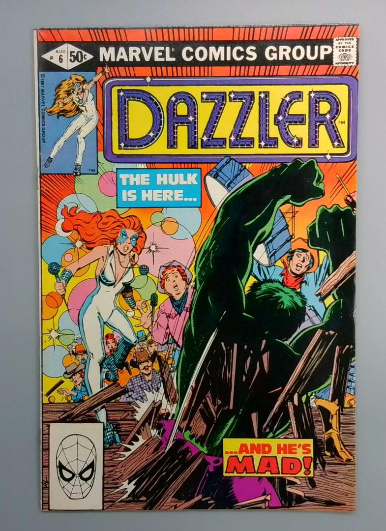 Dazzler #6 Hulk Marvel 1981