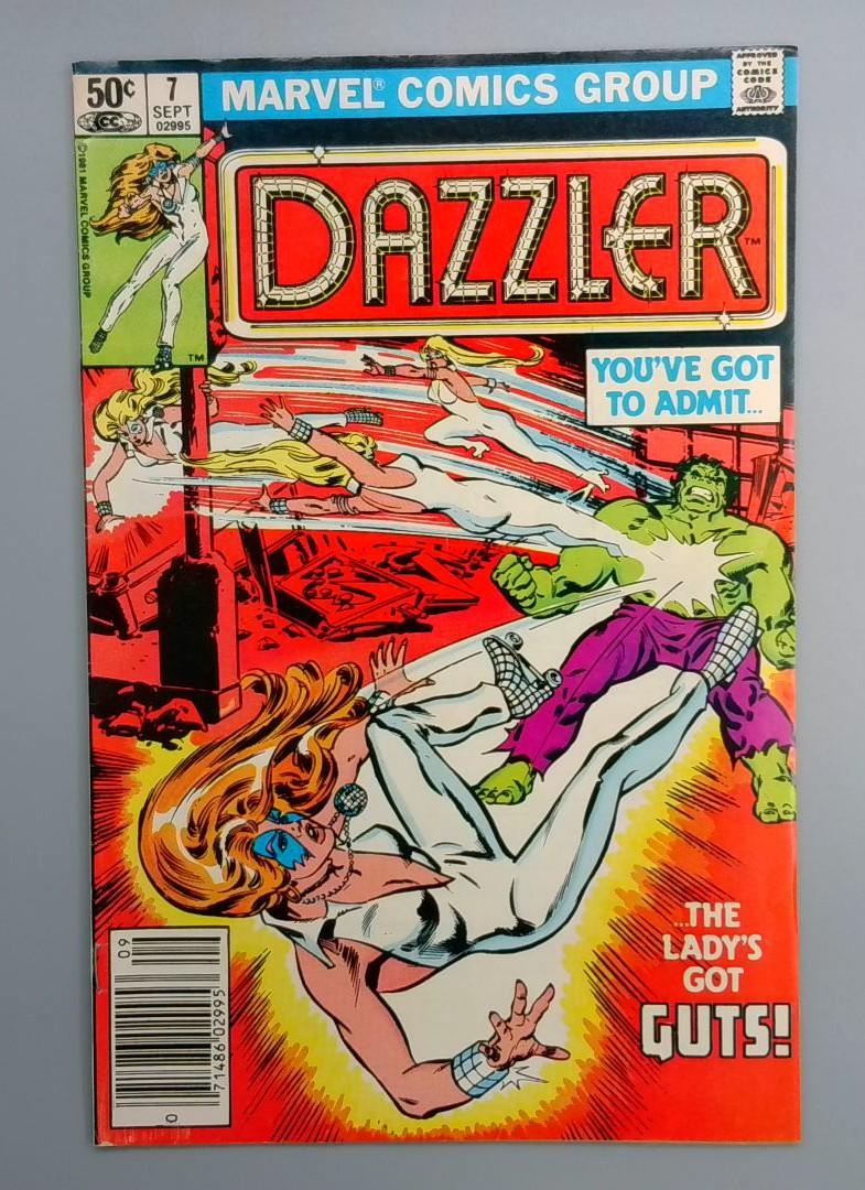Dazzler #7 Newsstand Edition Marvel 1981