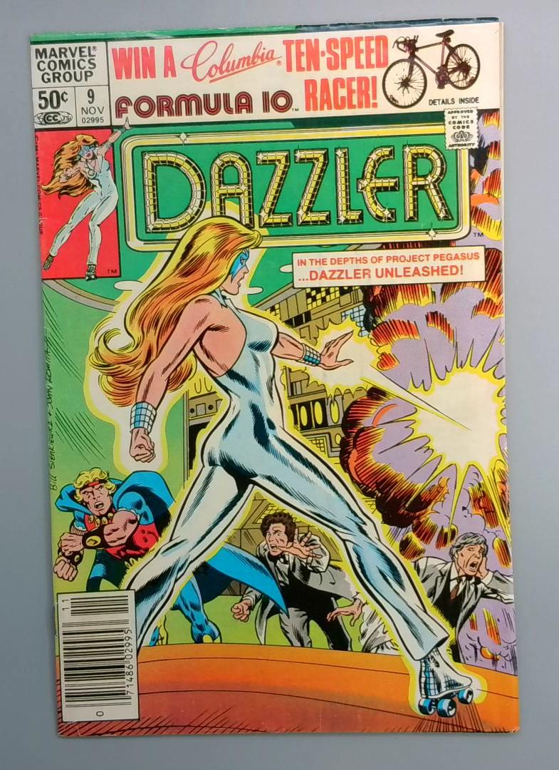 Dazzler #9 Newsstand Edition Marvel 1981