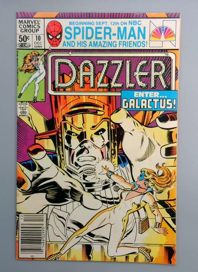 Dazzler #10 Galactus Marvel 1981