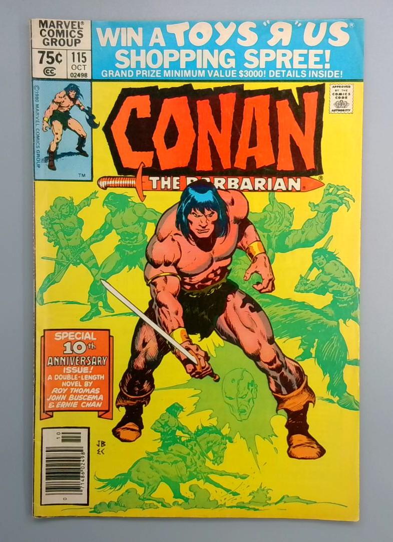 Conan the Barbarian #115 Marvel 1980