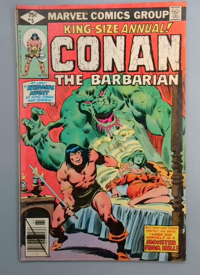 Conan the Barbarian King-Size Annual Marvel 1979