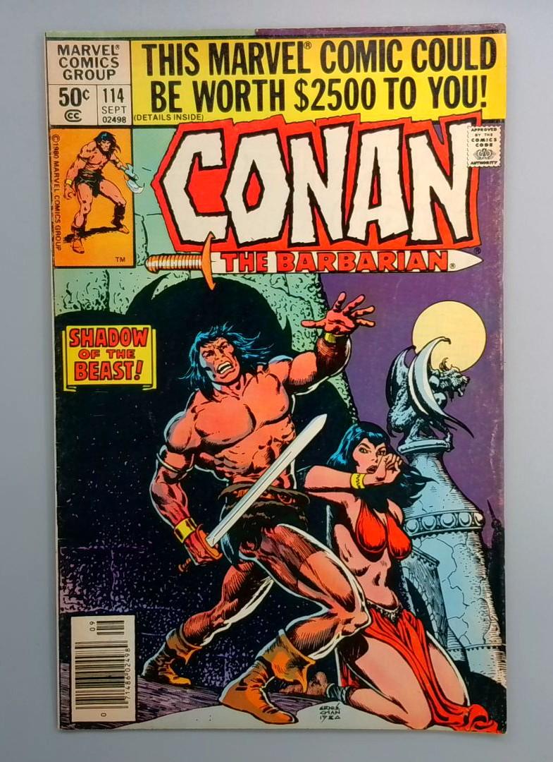 Conan the Barbarian #114 Marvel 1980