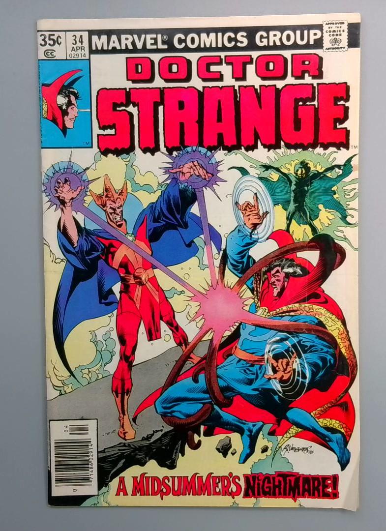 Doctor Strange #34 1st Cameo Appearance of Watoomb Marvel 1979