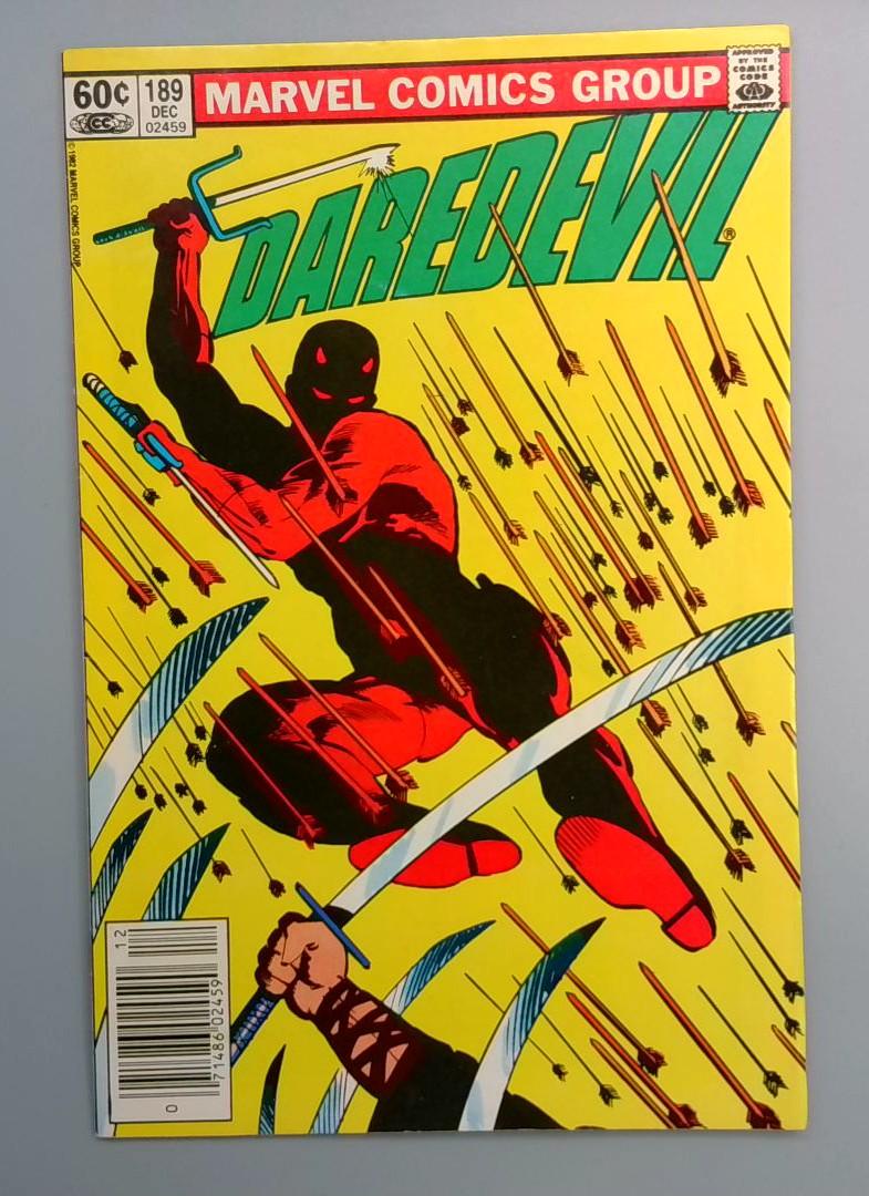 Daredevil #189 VF- Newsstand Edition Marvel 1982
