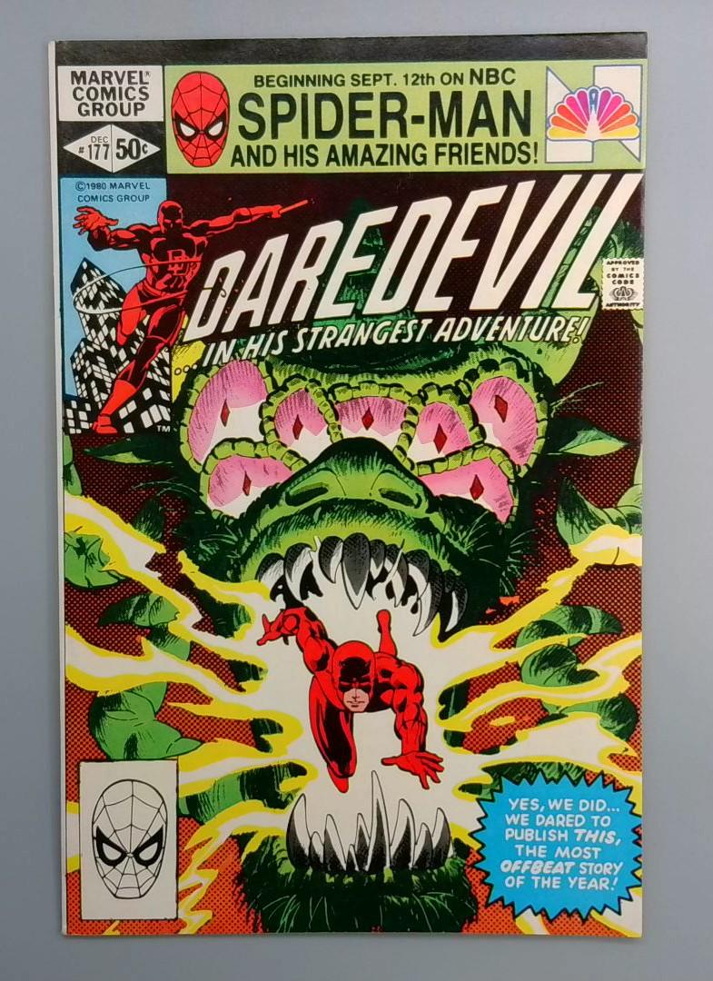 Daredevil #177 Elektra Appearance Marvel 1981
