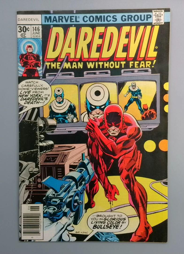 Daredevil #146 VF+ 4th Bullseye Appearance Marvel 1977