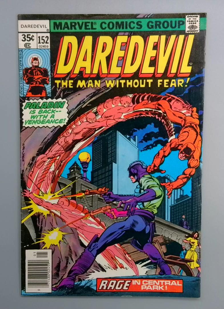 Daredevil #152 Paladin Appearance Marvel 1978