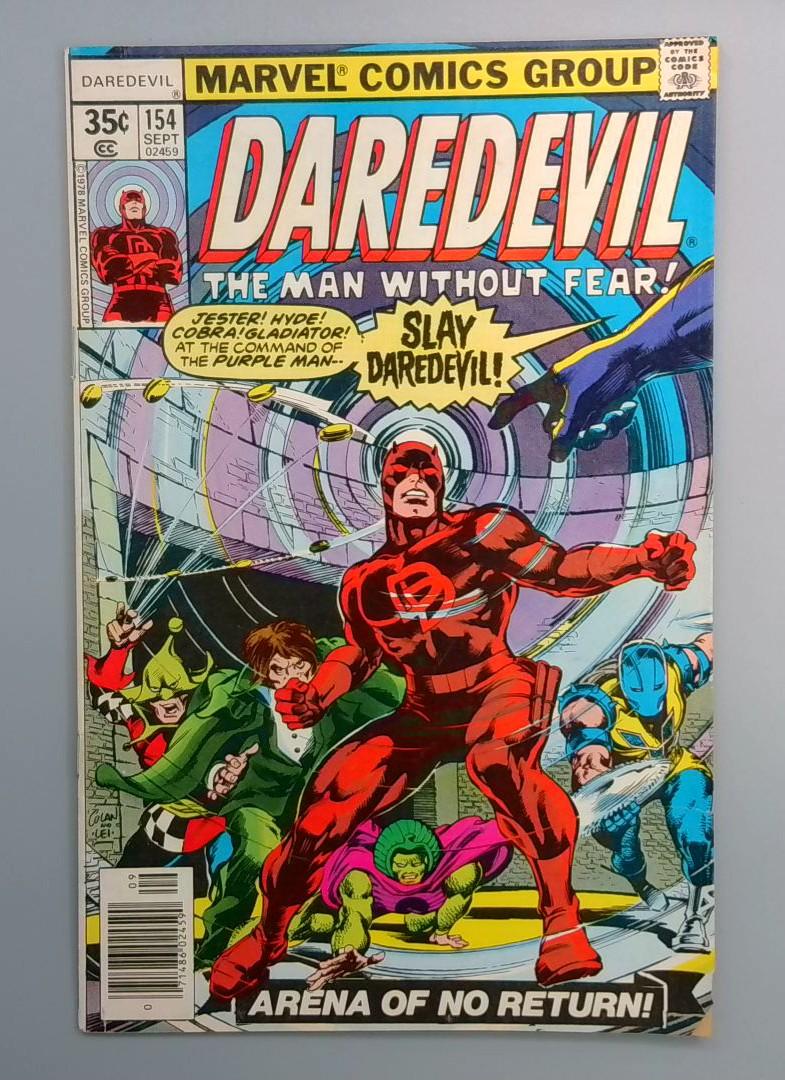 Daredevil #154 Mr. Hyde Marvel 1978
