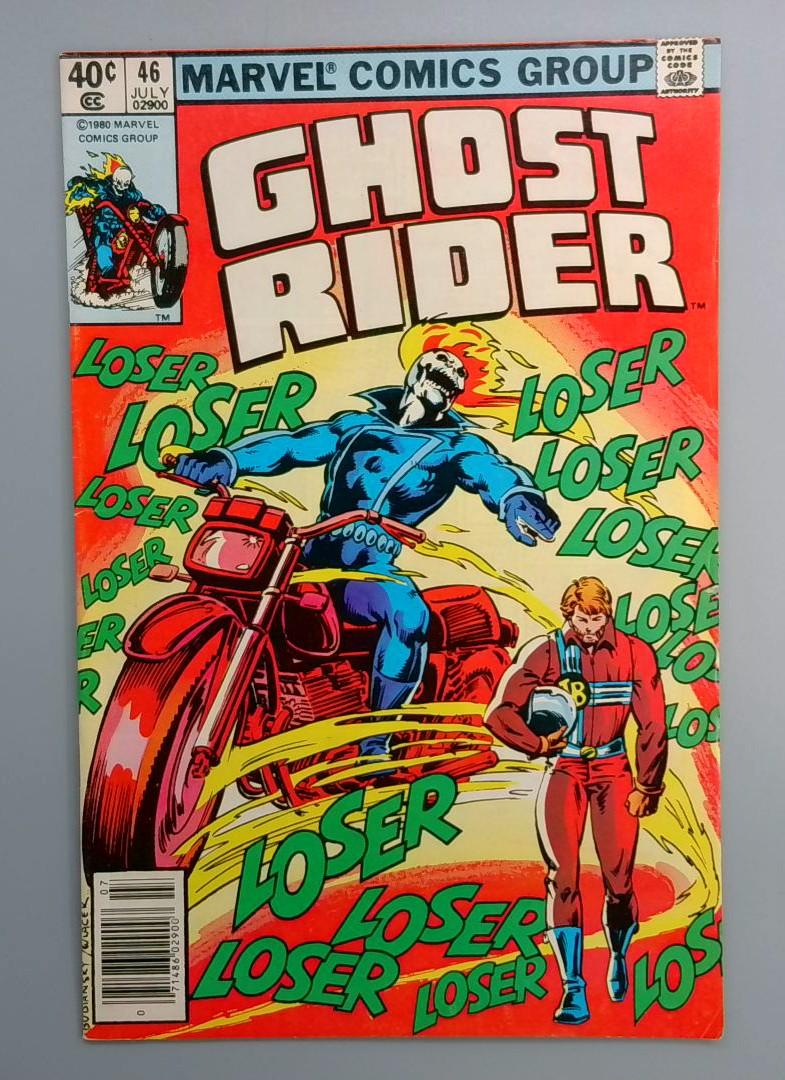 Ghost Rider #46 Newsstand Edition Marvel 1980