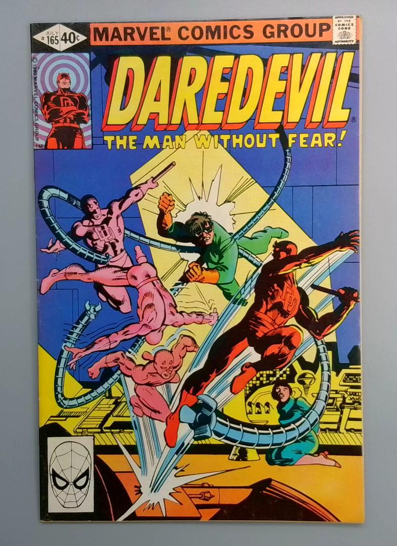 Daredevil #165 Doctor Octopus Appearance Marvel 1980