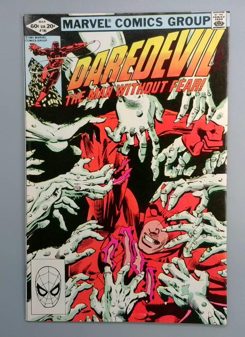 Daredevil #180 Elektra Newsstand Edition Marvel 1982