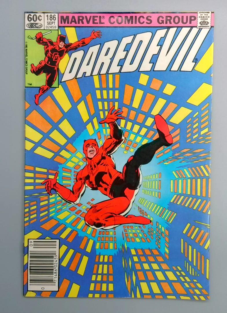 Daredevil #186 Newsstand Edition Marvel 1982