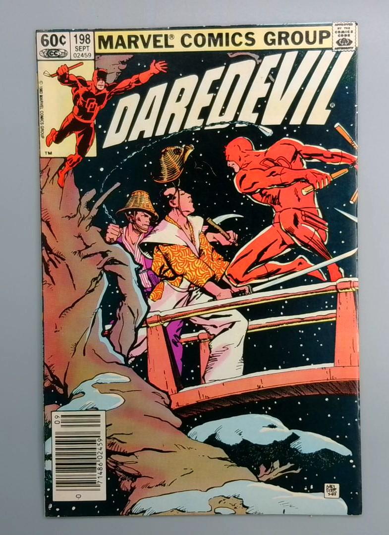 Daredevil #198 Newsstand Edition Marvel 1983