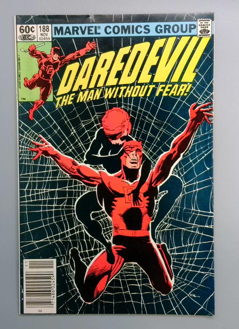Daredevil #188 VF- Newsstand Edition Marvel 1982
