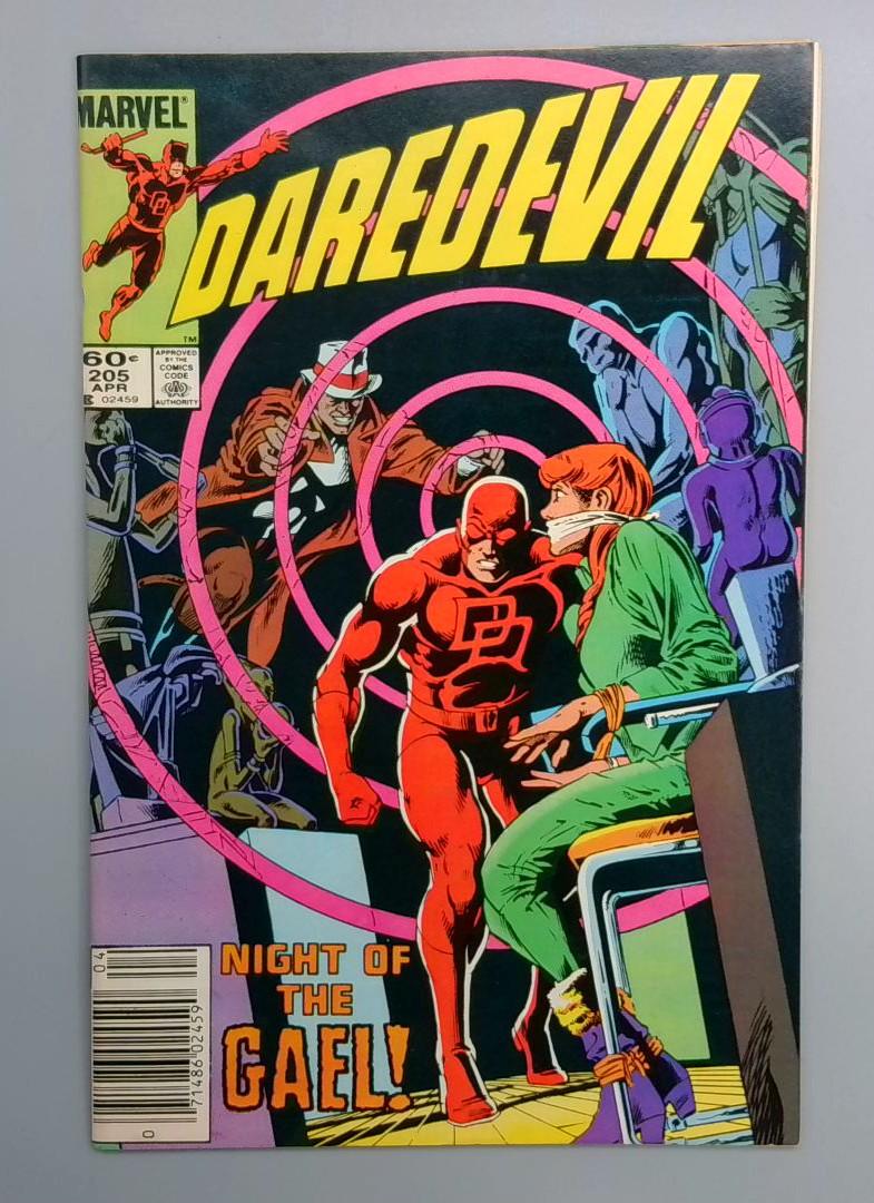 Daredevil #205 Newsstand Edition Marvel 1984