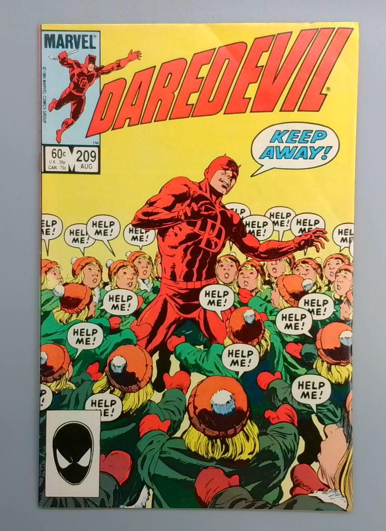 Daredevil #209 Direct Edition Marvel 1984
