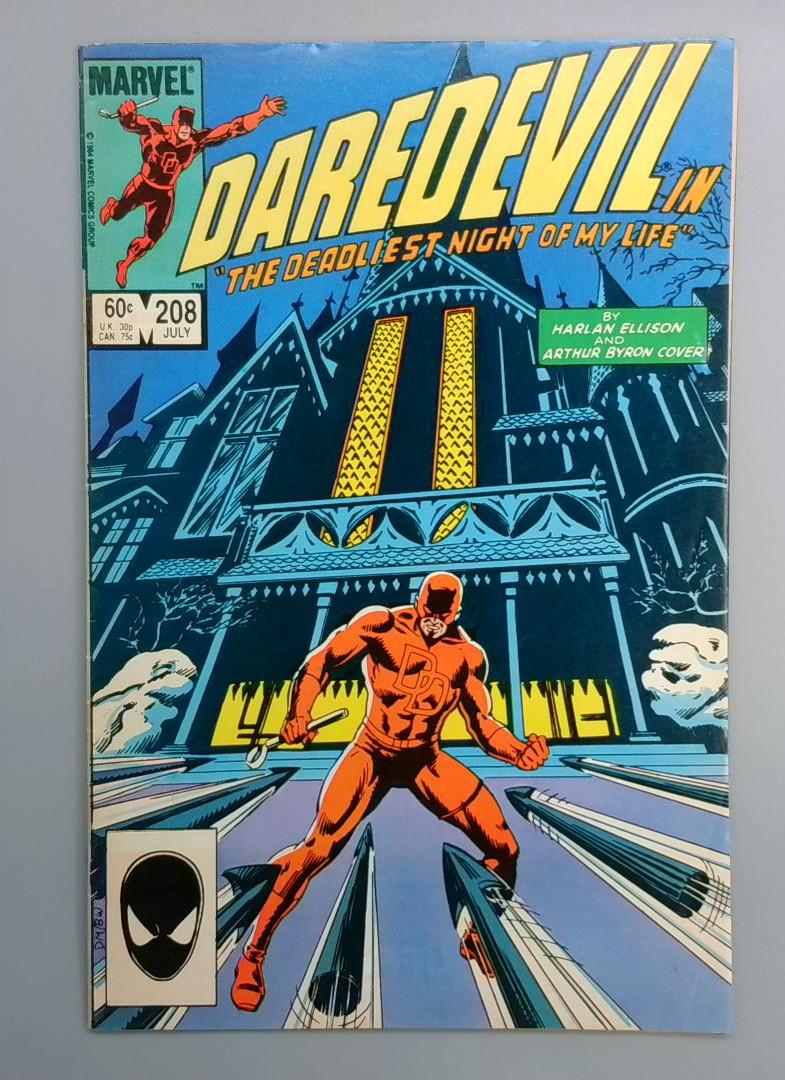 Daredevil #208 Direct Edition Marvel 1984